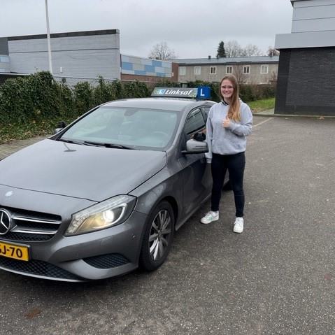 Kirsten Jonkers geslaagd
